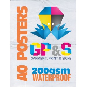 Waterproof Poster A0