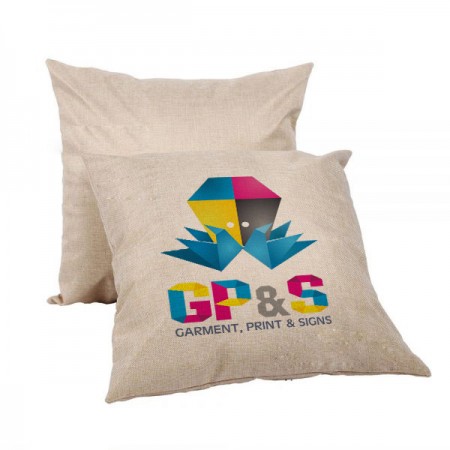 Linen Effect Cushion Cover - full colour