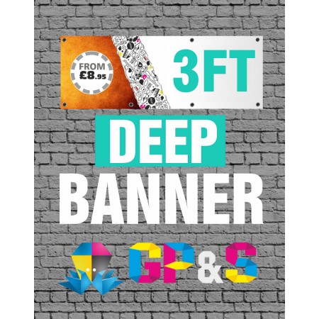 3ft Deep banner
