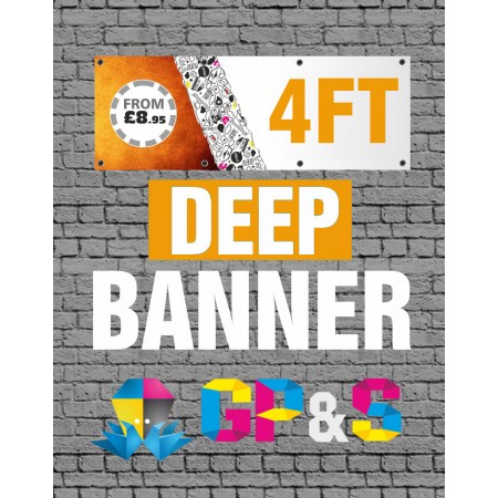 4ft Deep banner
