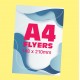 A4 FLYERS A4 FLYERS