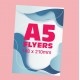 A5 FLYERS A5 FLYERS